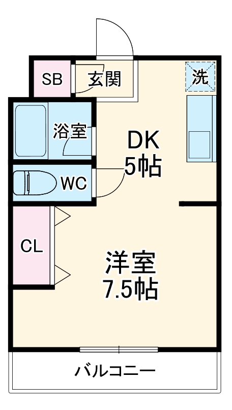 アザレアマンションの間取り