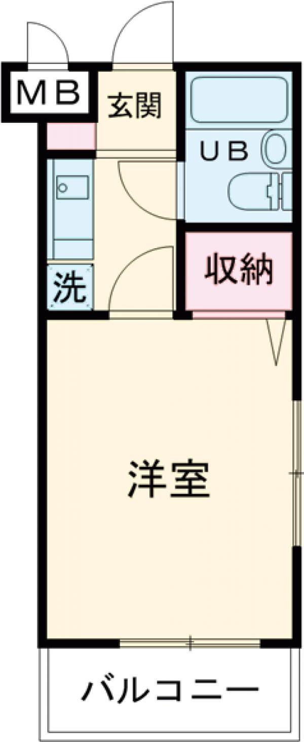 グリーンレーン桜上水の間取り