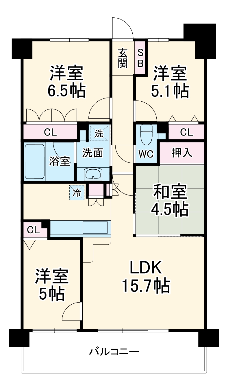 2/30 間取