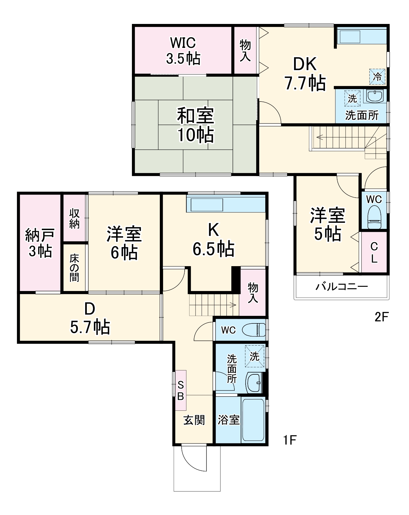 名古屋市港区の間取り