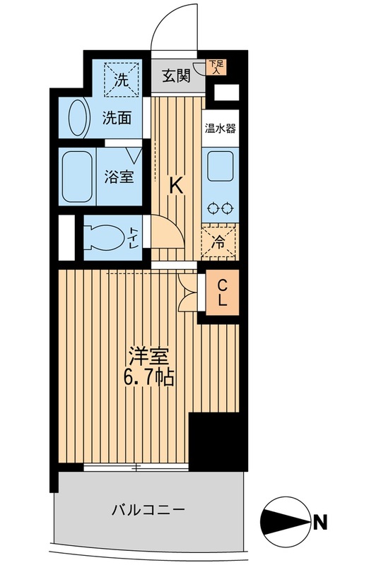 プライムアーバン西大島の間取り