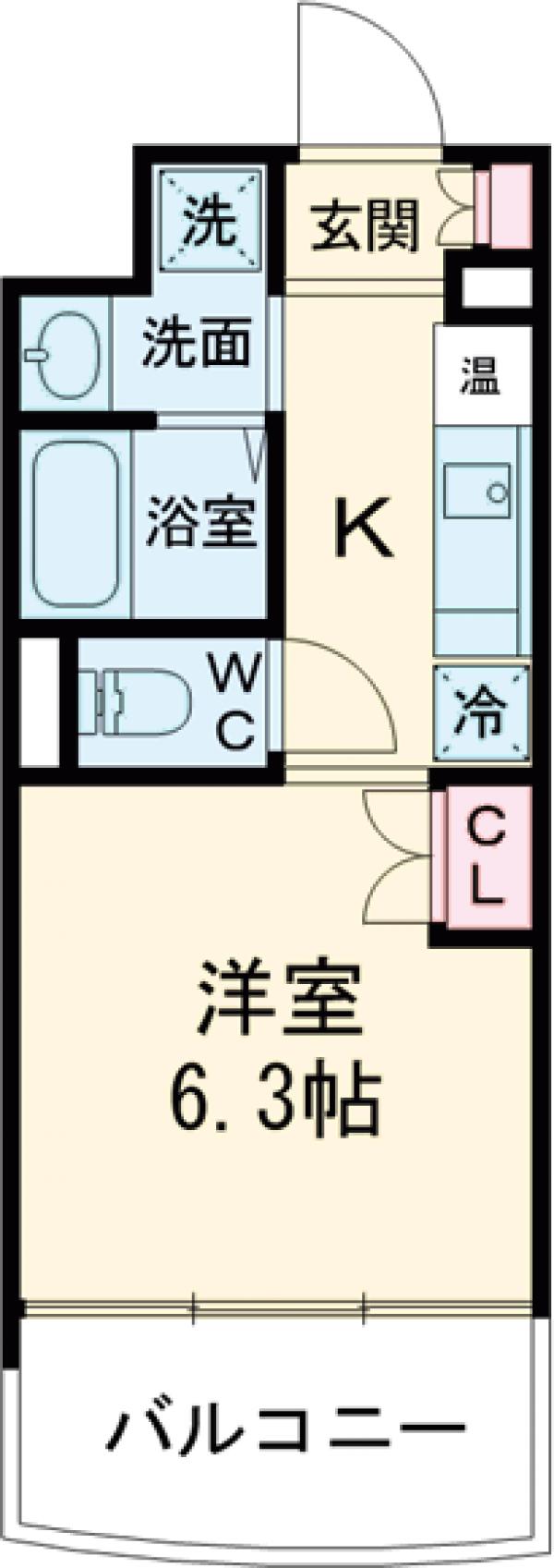 プライムアーバン西大島の間取り