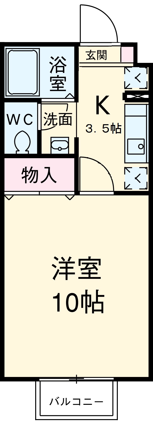 ルミエールの間取り