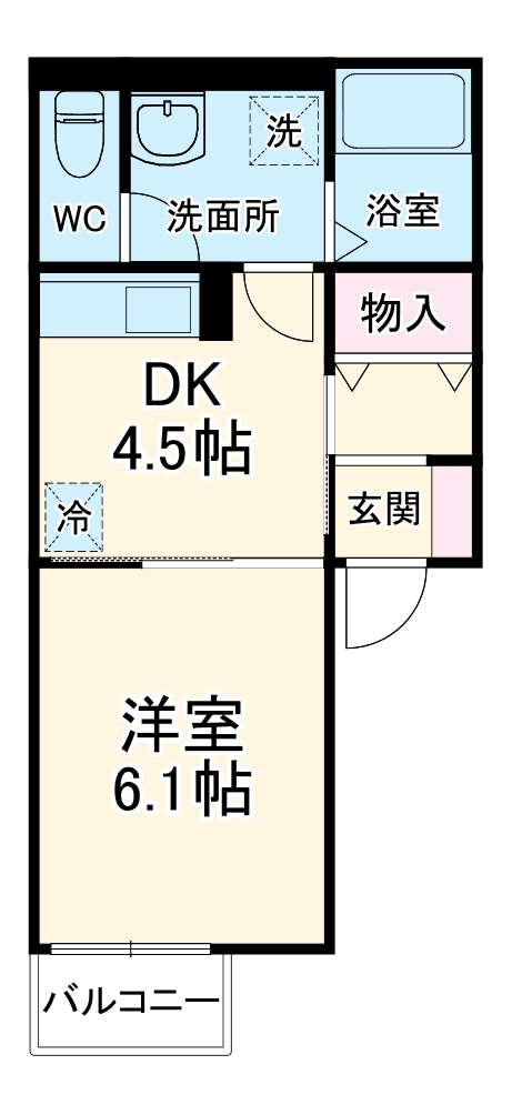 アークの間取り