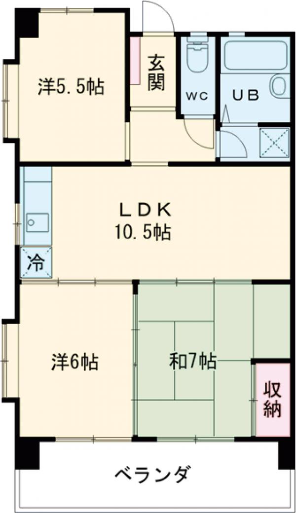 フェアイリーデ城の間取り