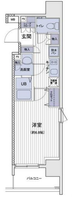 エスティメゾン大島の間取り