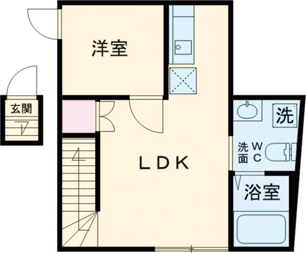 ふらんそわ綾瀬の間取り