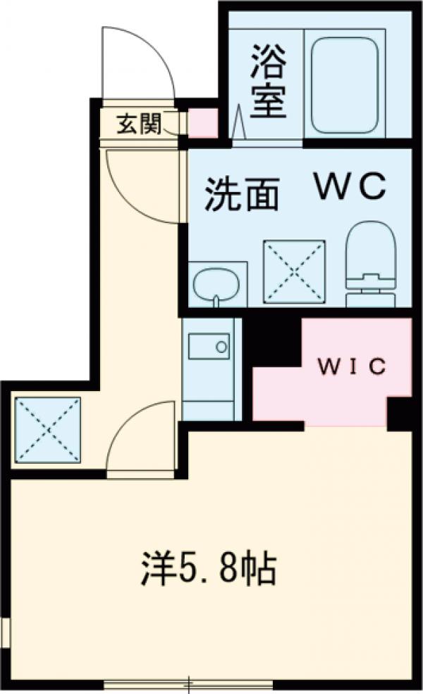Agrande Nishi-Kokubunjiの間取り