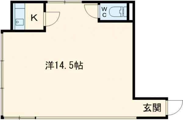 パークサイド共立の間取り