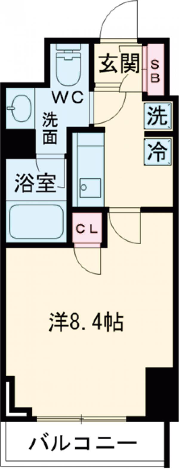 ラティエラ武蔵小山レジデンスの間取り