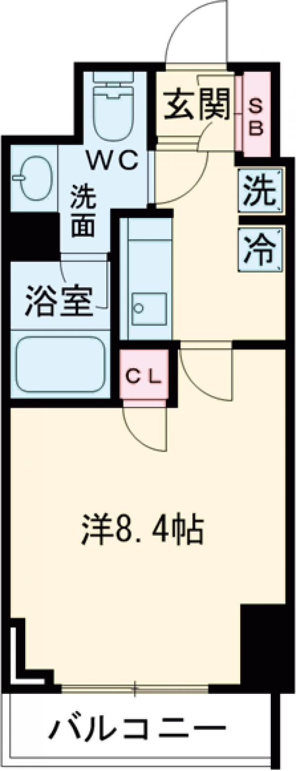 ラティエラ武蔵小山レジデンスの間取り