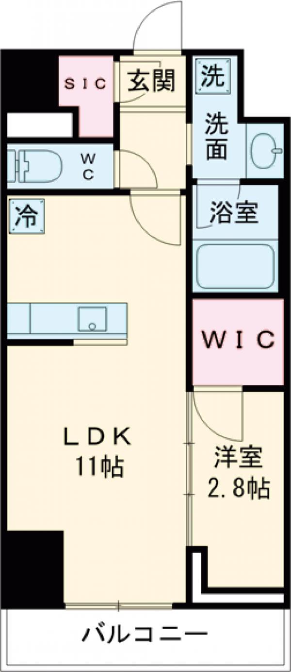 ラティエラ武蔵小山レジデンスの間取り