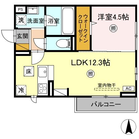 ヒルシュの間取り