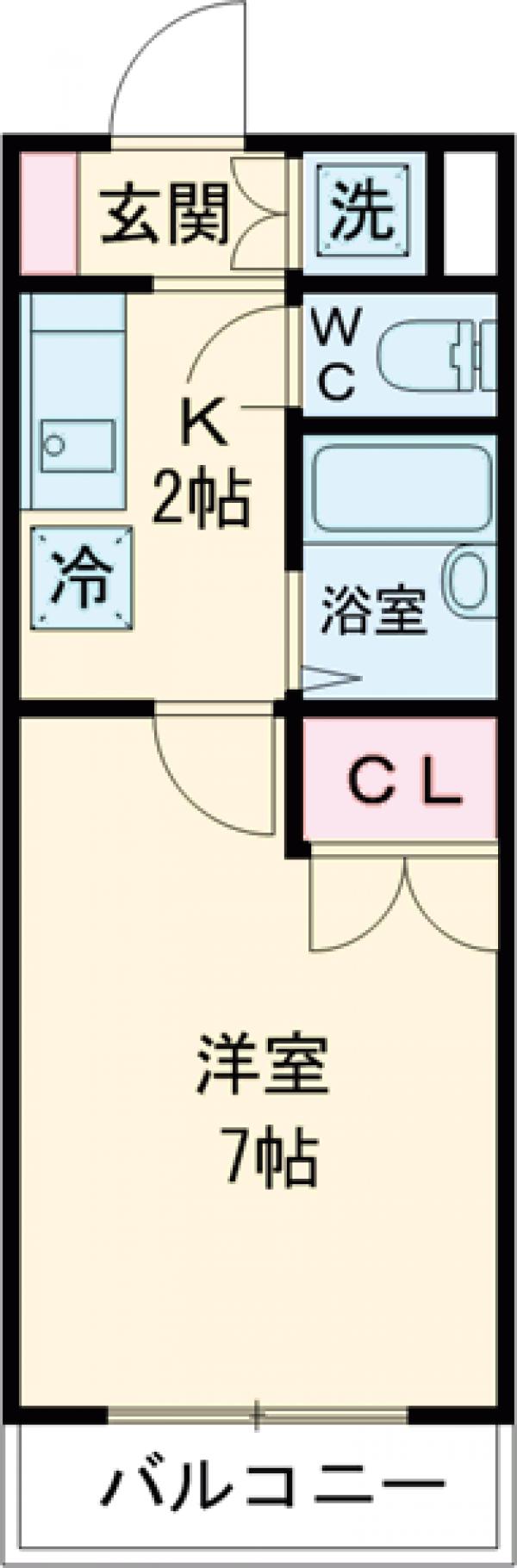 ヒルズ吉祥寺の間取り