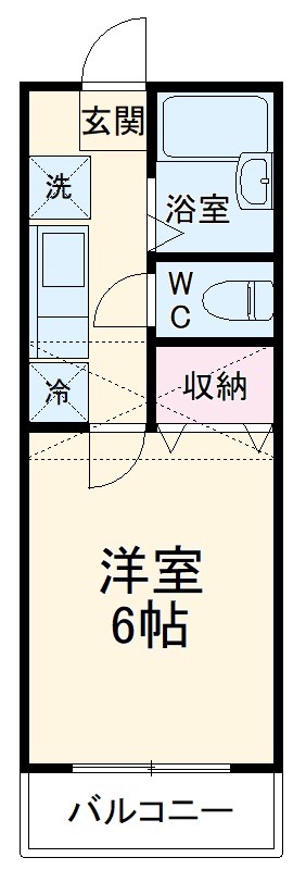 スマイル ハピネスの間取り