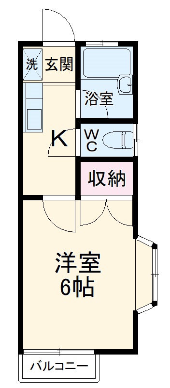 リリス湘南台の間取り