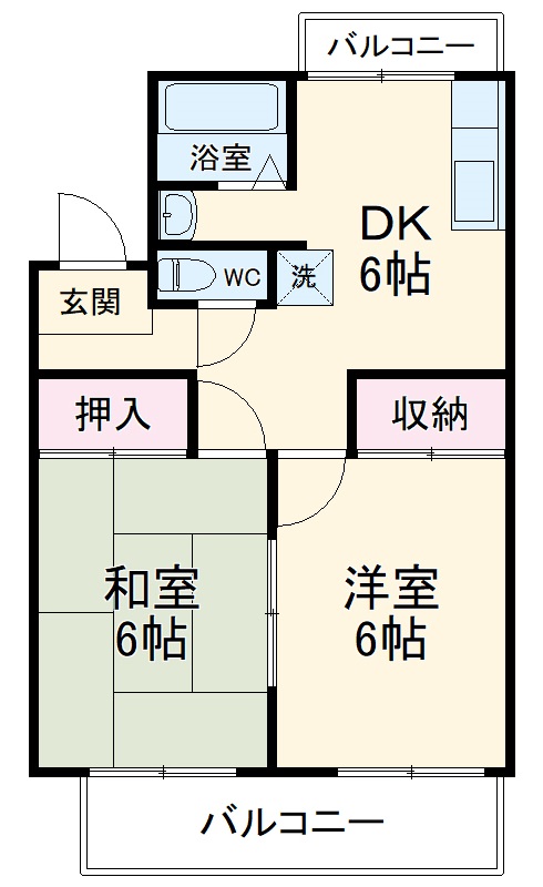 サンライトの間取り
