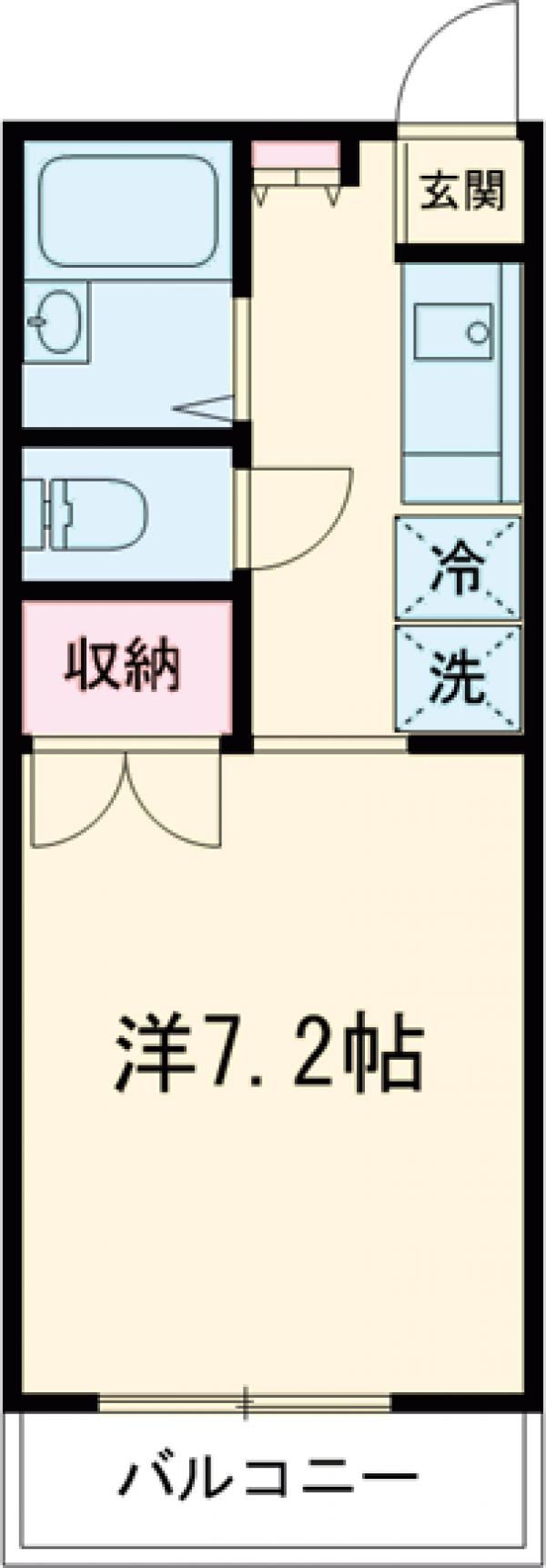 ドミール犬目の間取り