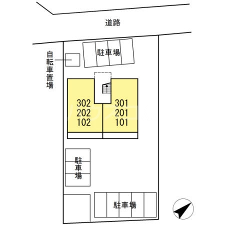 3/13 駐車場