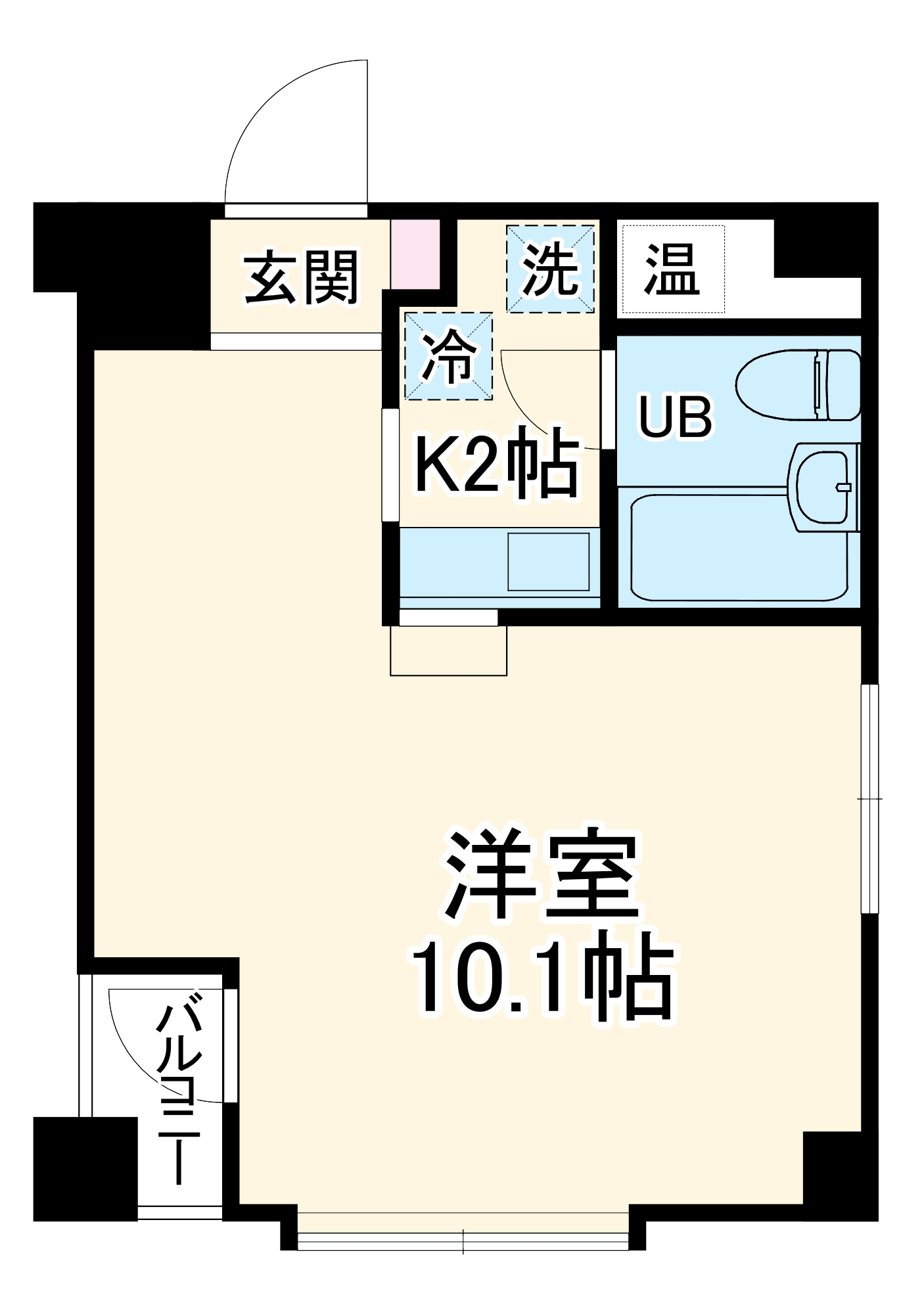 グランドパレス堀川の間取り