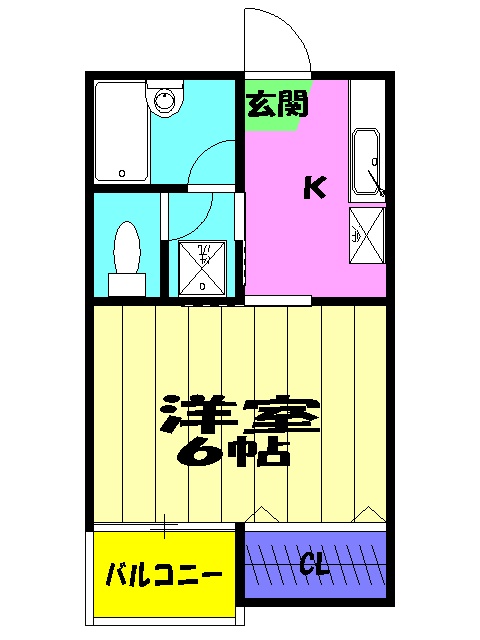 サマックスMの間取り