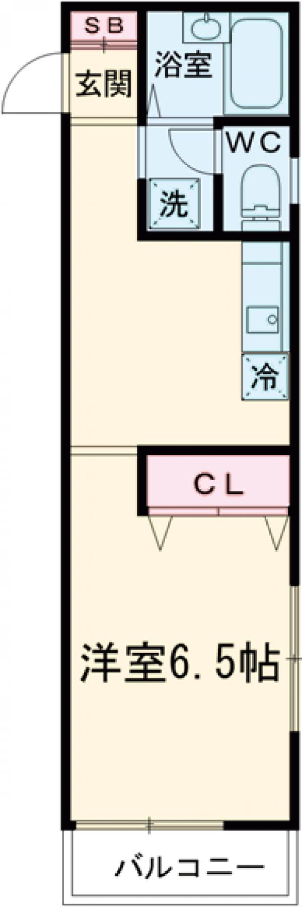 ドエル中町の間取り