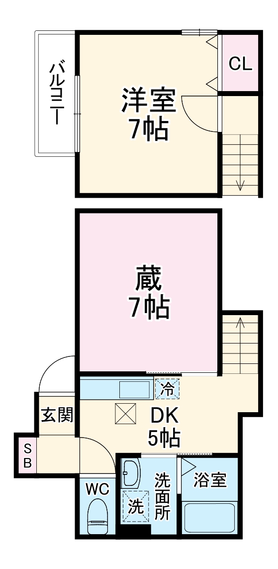 Pre・Vergerの間取り