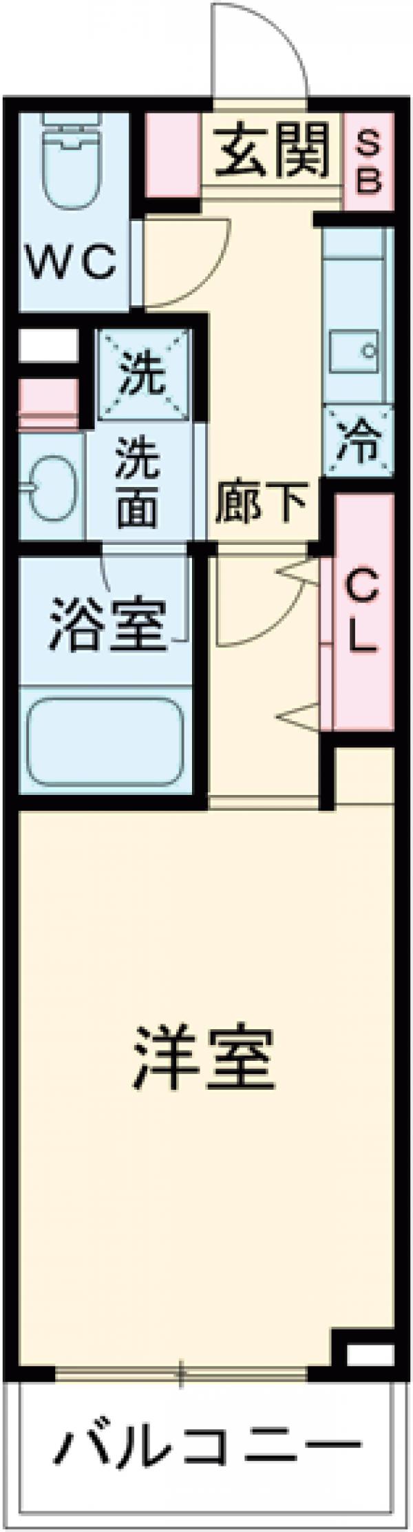 リヴシティ立川ミッドの間取り
