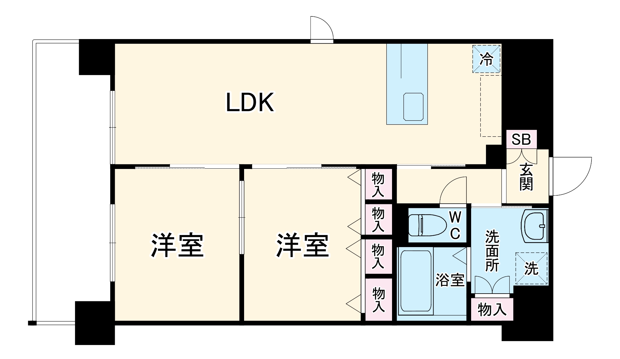 2/28 間取
