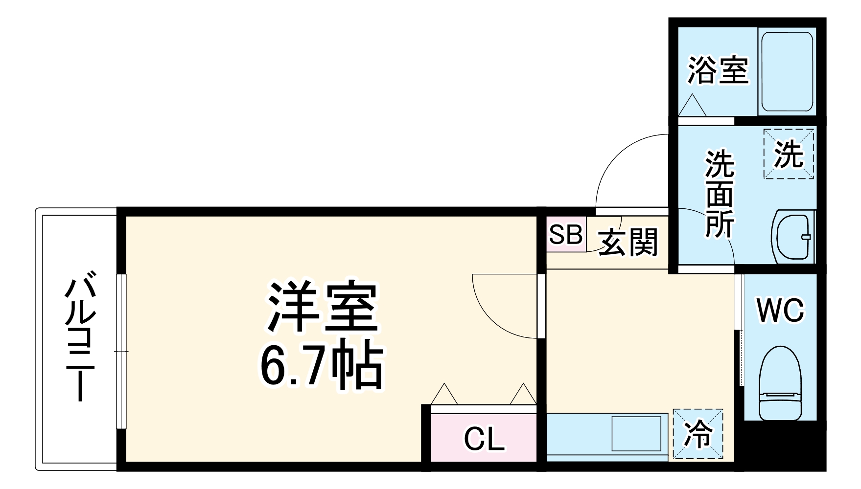 (仮称)ジーメゾン小手指元町の間取り