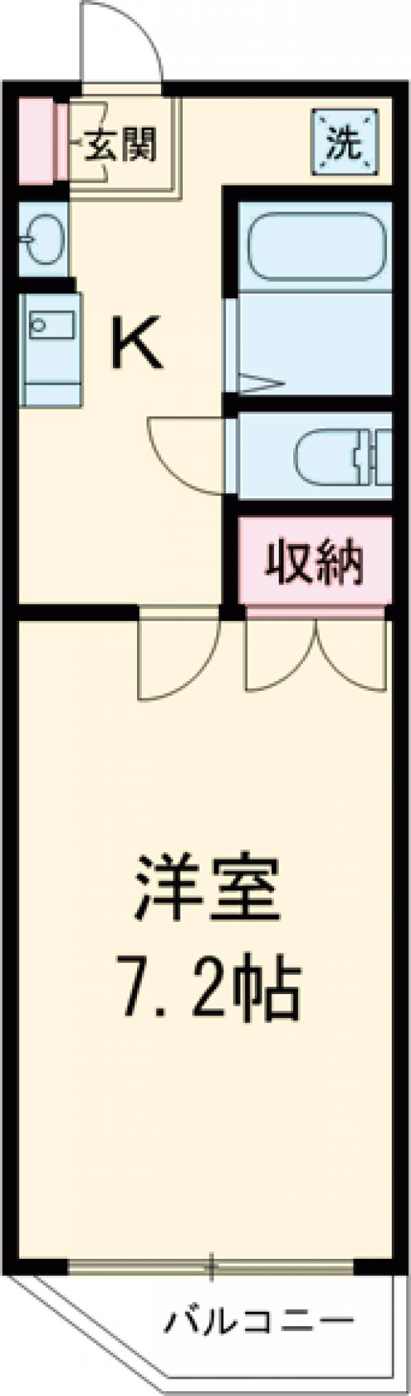 エテルノ経堂の間取り