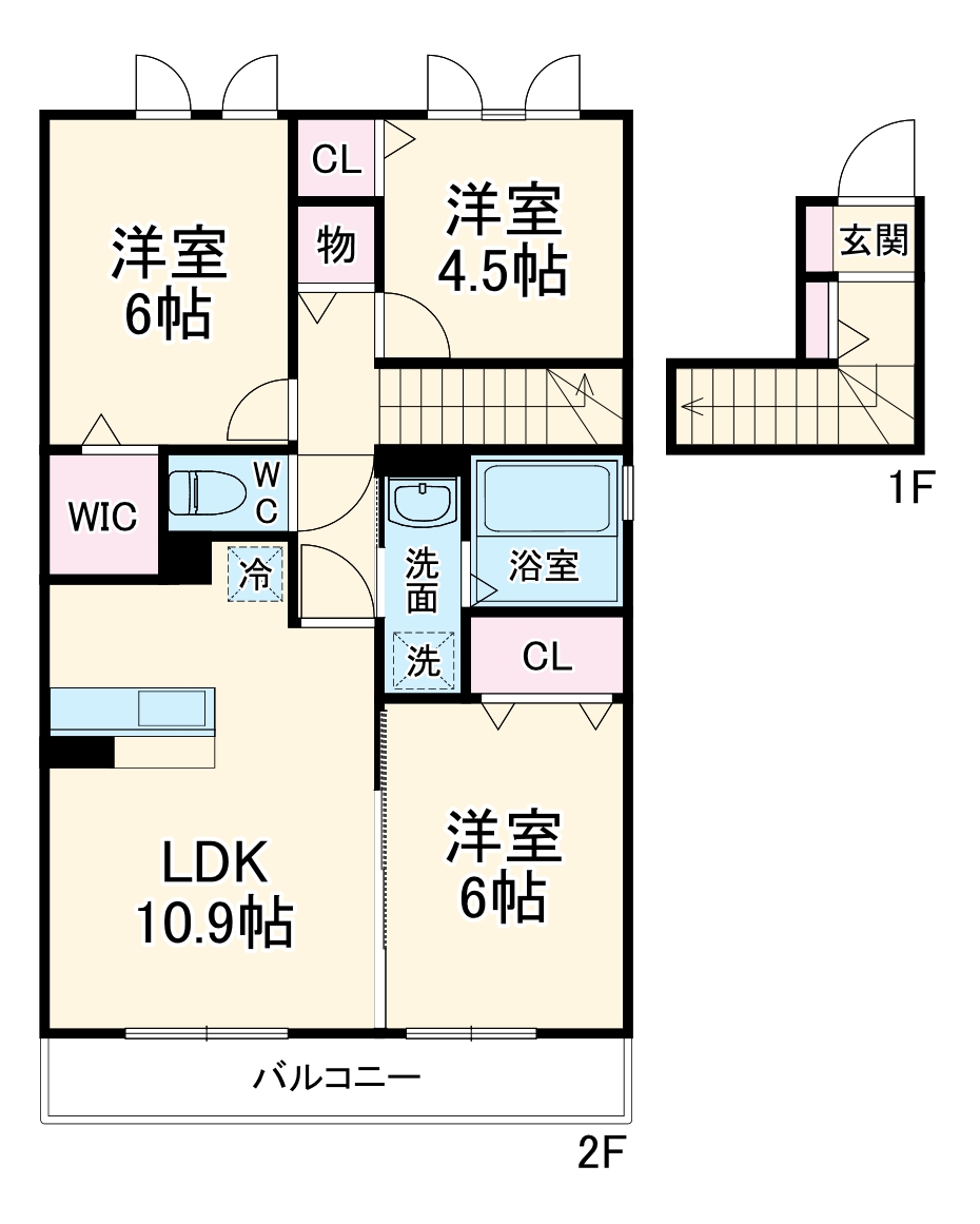 エクセルパークⅡの間取り