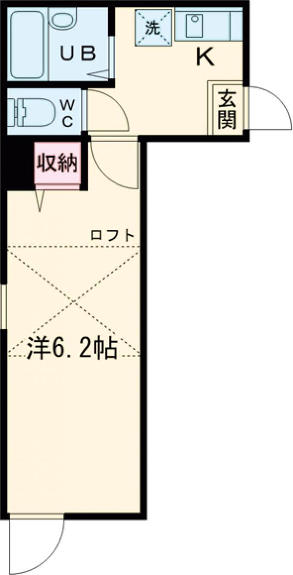 リブ中央本町1丁目APの間取り