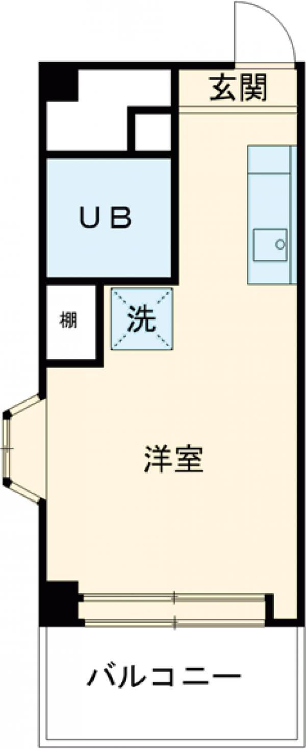 キャッスル喜多の間取り