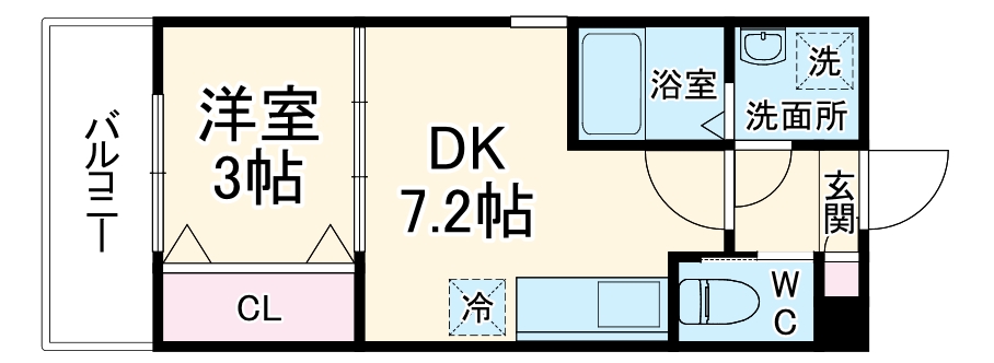 仮）ジーメゾン高座渋谷ブランシュの間取り
