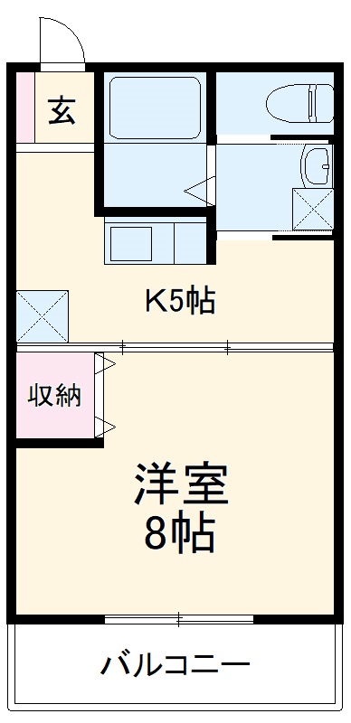 麒麟館の間取り