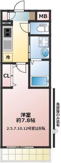 カサブランカの間取り