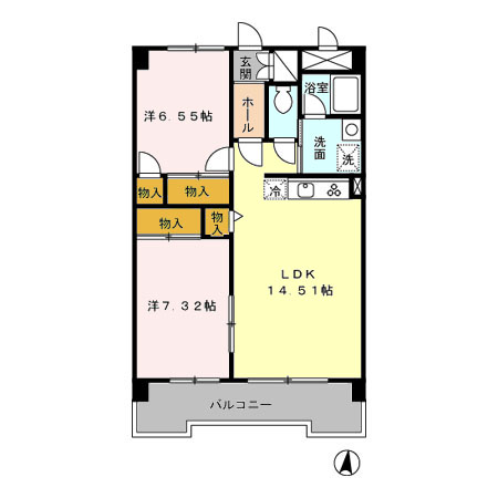 Y’s house Ⅱの間取り