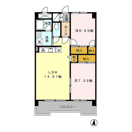 Y’s house Ⅱの間取り