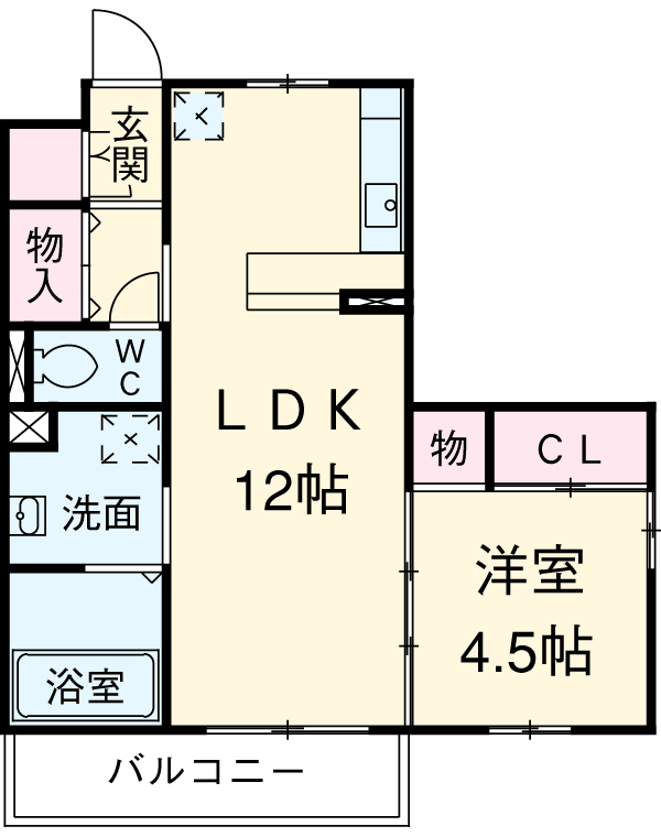 シャモニーの間取り
