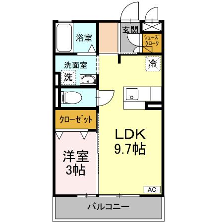 シャモニーの間取り