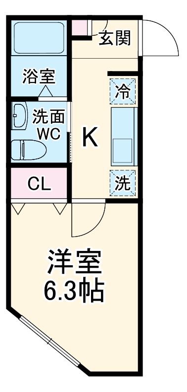 VAU　house　寒川町の間取り
