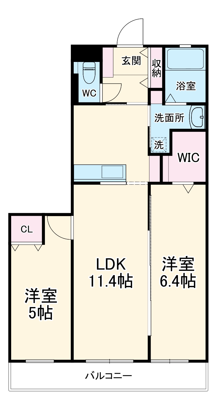 シュルークの間取り