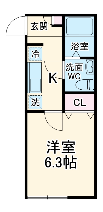 VAU　house　寒川町の間取り