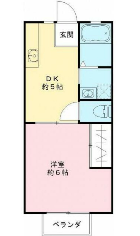 メゾンフジの間取り