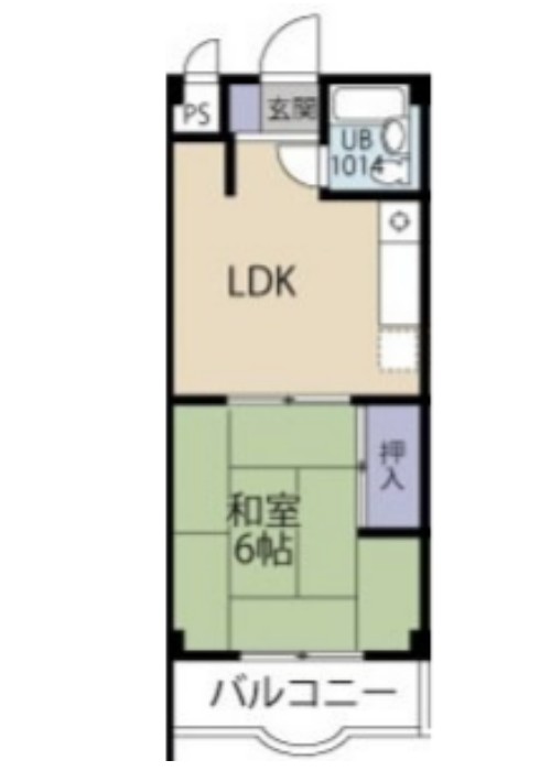 クロノス駒岡の間取り