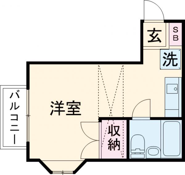 1/2 間取