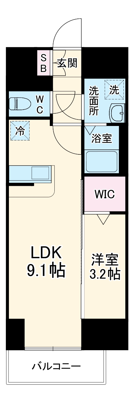 1/8 間取
