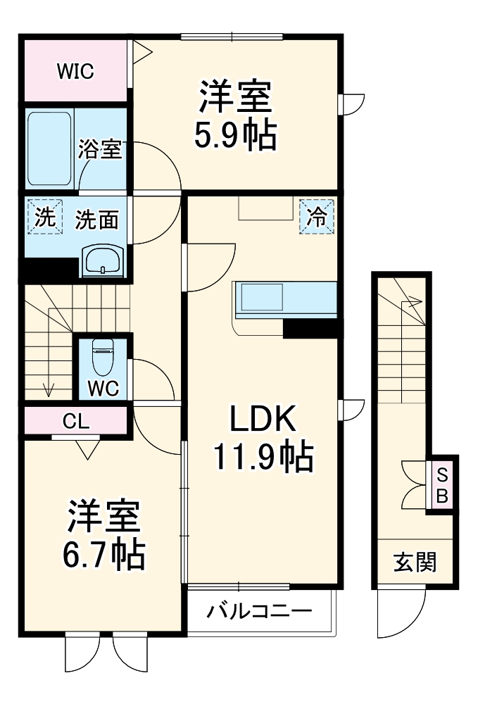 1/11 間取