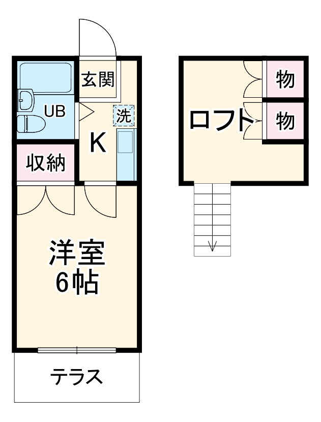 ロフティ薬園台No2の間取り